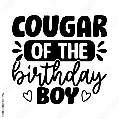 Birthday Saying SVG Design