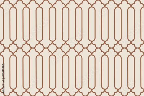 Trellis Pattern or vine pattern is inspired by the pattern of wooden frames, steel frames or netting for growing vines. It stands out with a pattern that is delicately assembled from various lines. 
