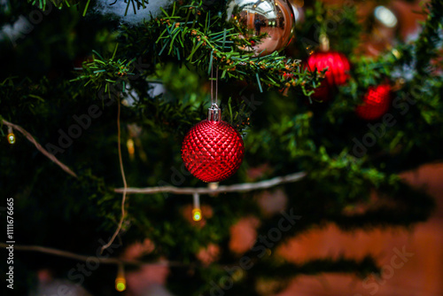 Gingerbread House Christmas Decorations in Nepal photo