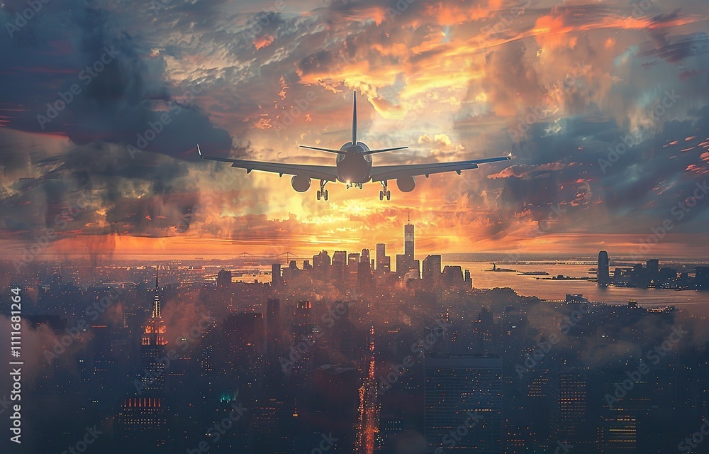 planes fly over very dense urban areas with skyscrapers planes fly over very dense urban areas with skyscrapers