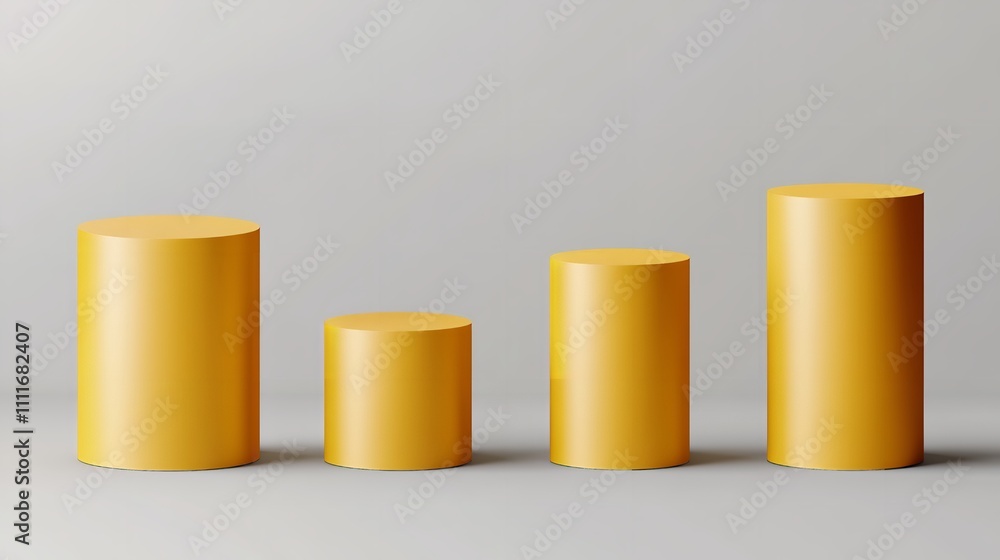 Yellow aluminum cans isolated on white background with clipping path.Blank package no brand for sparkling water or soft drinks concept. Yellow aluminum cans isolated on white background with clipping path.Blank package no brand for sparkling water or soft drinks concept.