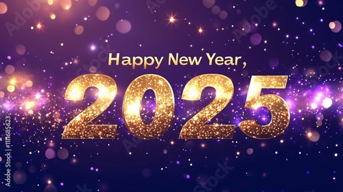 Happy new year,new year celebration,happy new year 2025 greeting card