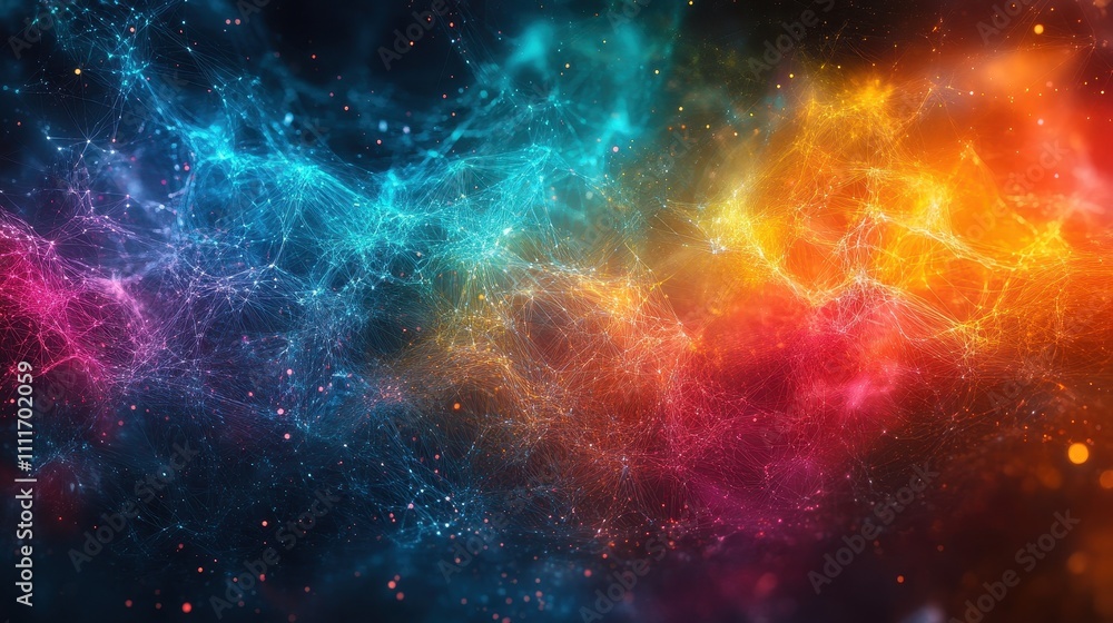 Cosmic Explosion of Color and Light - Stunning Space Nebula Artwork Cosmic Explosion of Color and Light - Stunning Space Nebula Artwork
