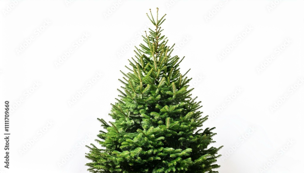 Christmas tree on isolated white background. Christmas tree on isolated white background.