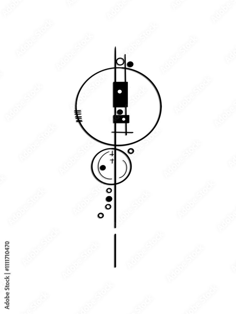 hand-drawn geometric figures hand-drawn geometric figures