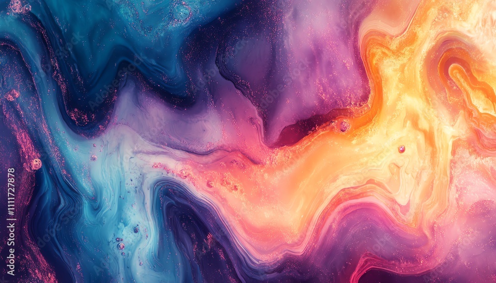 Colorful abstract digital art with vibrant swirls. Colorful abstract digital art with vibrant swirls.