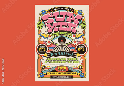 Retro 70's Summer Music Festival