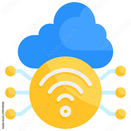 Cloud Connectivity Icon