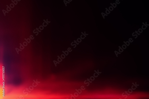 Abstract dark red gradient with subtle black areas. Design for digital backgrounds, modern graphics, minimalist themes. Defocused retro film lens flare bokeh analog photo overlay, screen filter effect photo