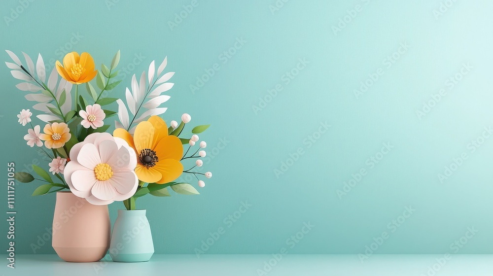 Pop-up floral centerpieces with minimalist 3d visualization Pop-up floral centerpieces with minimalist 3d visualization