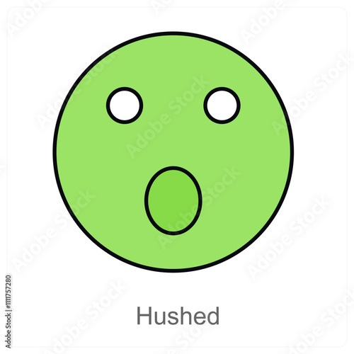 Hushed