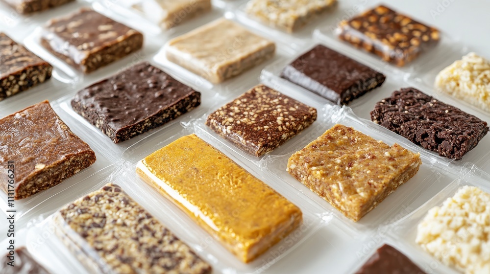 Assorted Meal Bars Ready for Storage Assorted Meal Bars Ready for Storage