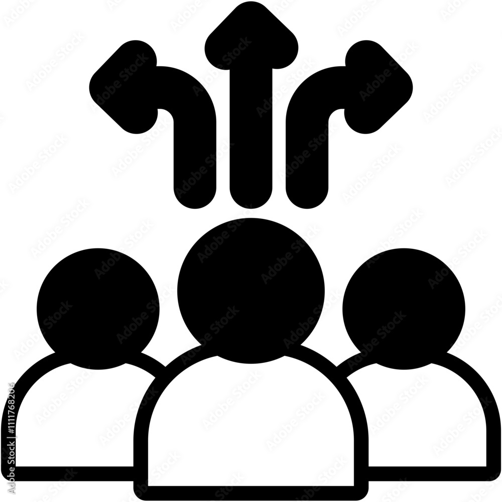 Flexibility Leadership Icon Flexibility Leadership Icon