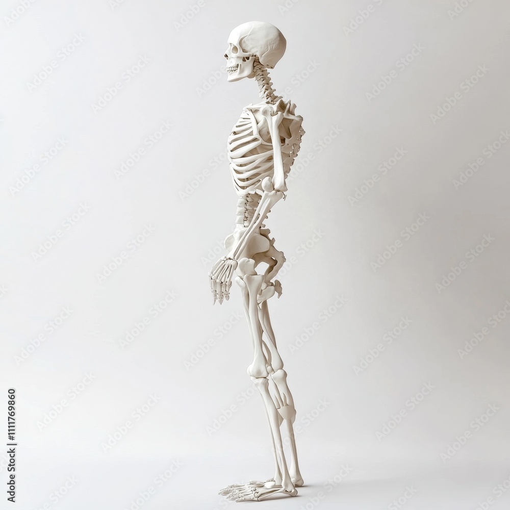 Life-Size Anatomical Skeleton Model for Educational Purposes Life-Size Anatomical Skeleton Model for Educational Purposes