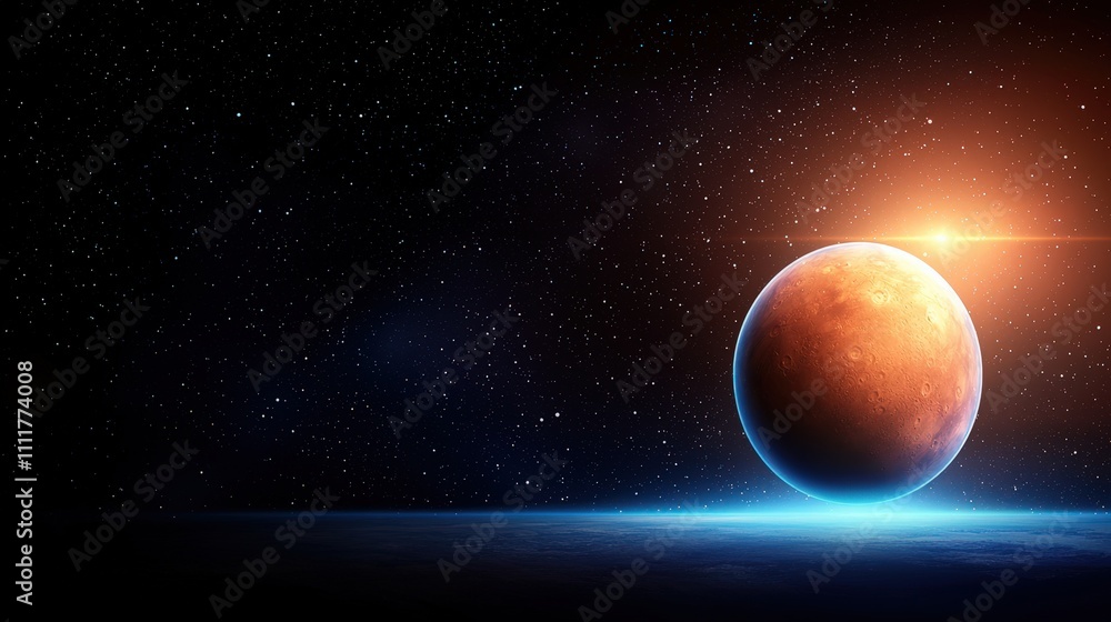Mars Planet Sunrise Space Exploration Cosmic Background Starry Night Universe Astrono Mars Planet Sunrise Space Exploration Cosmic Background Starry Night Universe Astrono