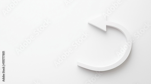 Circular Arrow Minimalist C...