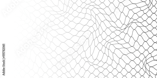 Mesh texture for fishing nets. Seamless pattern for sportswear or soccer goal, volleyball net, basketball hoop, hockey, athletics. Abstract net background for