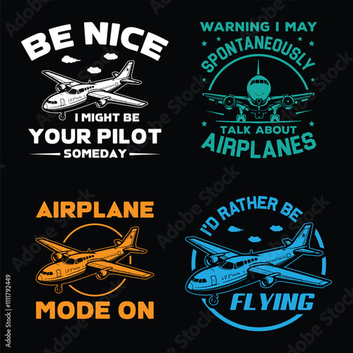 Airplane Pilot T-Shirt design bundle, graphic, Airplane Wings Shirt Essential T-Shirt, design  