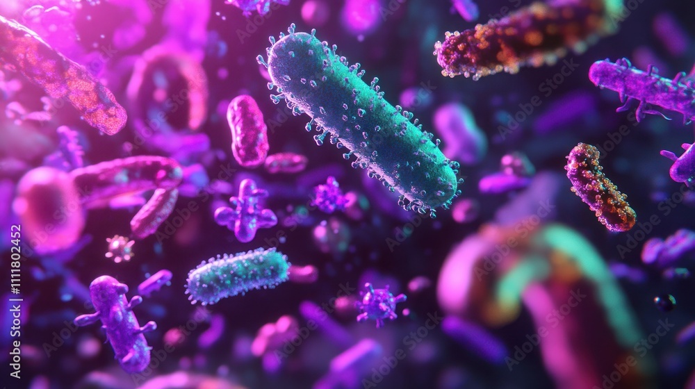 Microscopic World of Bacteria Microscopic World of Bacteria