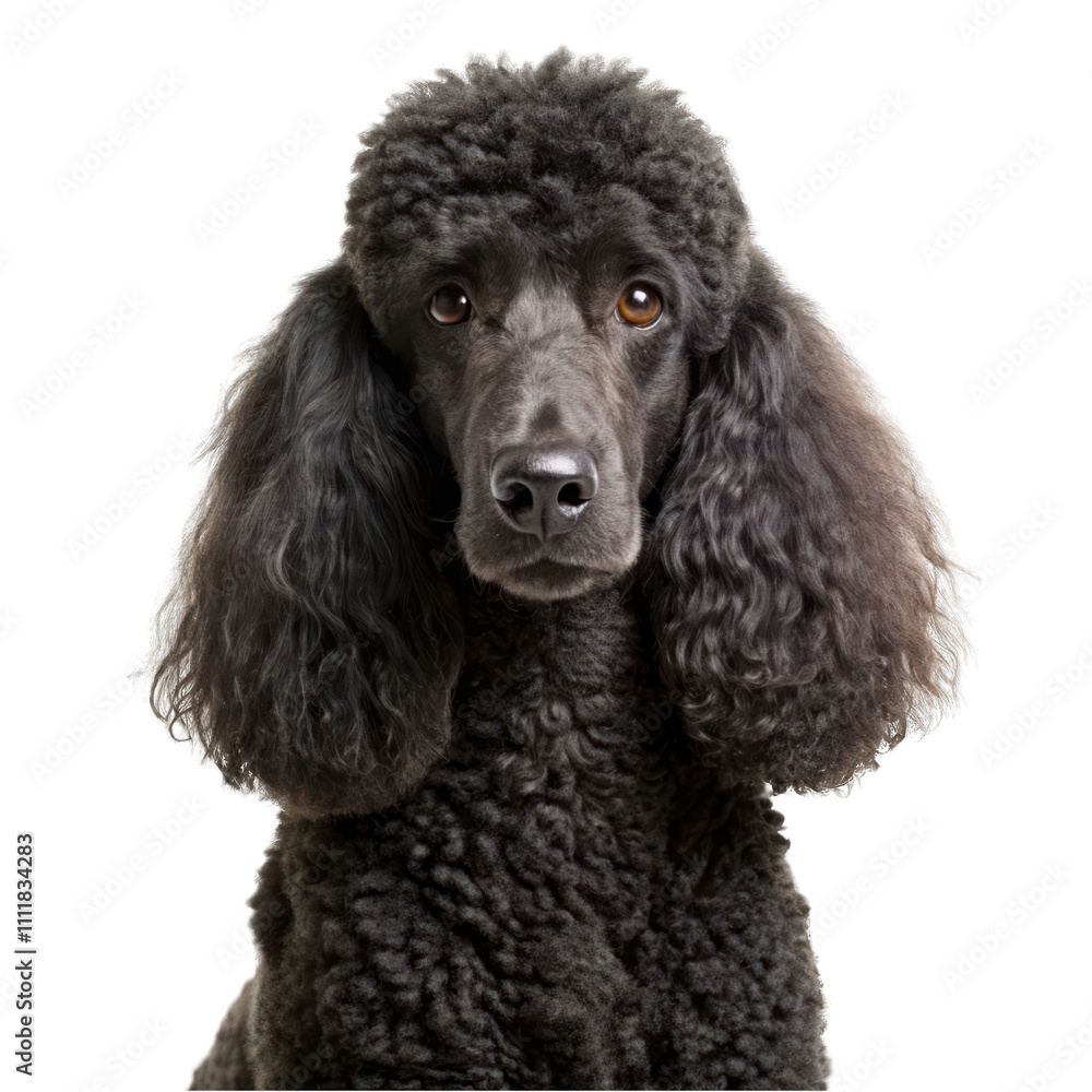 Poodle isolated on transparent background Poodle isolated on transparent background