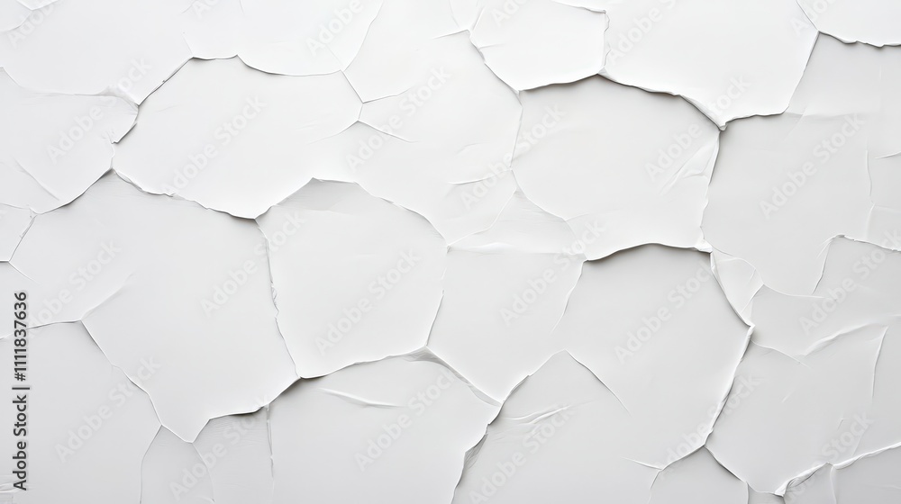White Cracked Paint Texture Grunge Background Abstract Wall Damaged Surface Distressed White Cracked Paint Texture Grunge Background Abstract Wall Damaged Surface Distressed