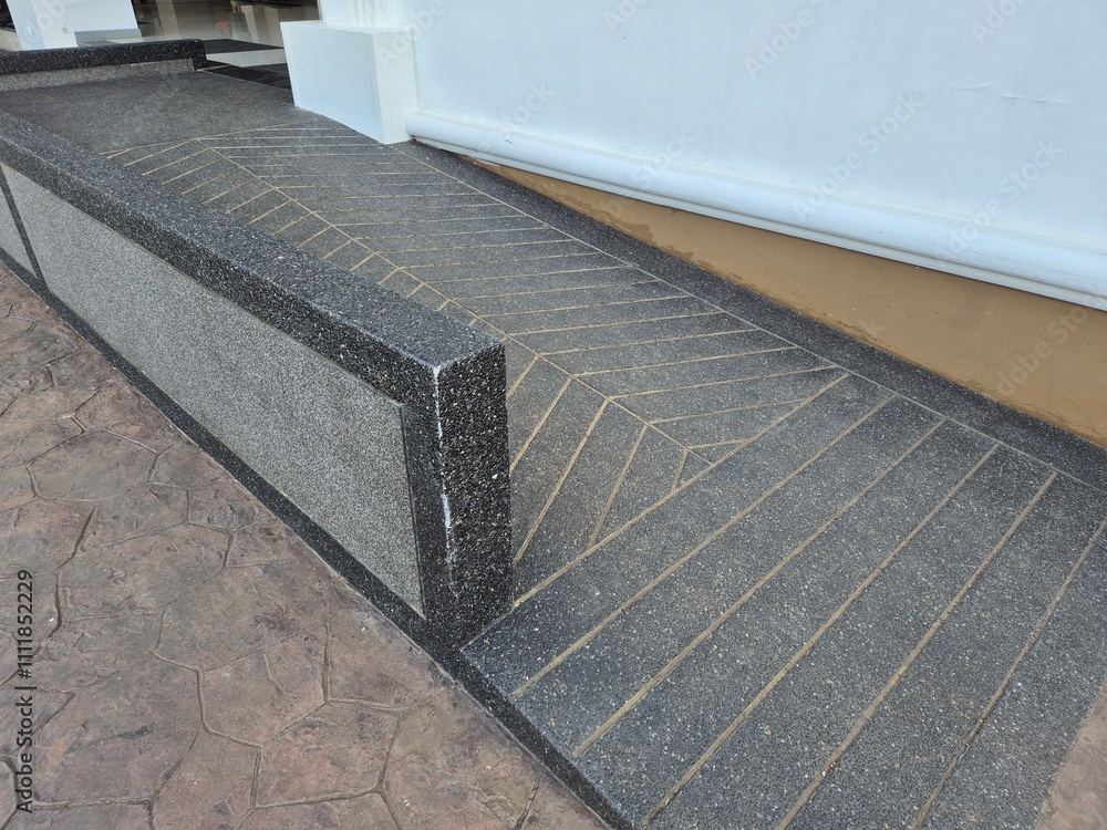 Wheelchair ramp, inclined plane was installs in all building to make a convenience for handicap people.
Standard construction building must have inclined slope. Wheelchair ramp, inclined plane was installs in all building to make a convenience for handicap people.
Standard construction building must have inclined slope.