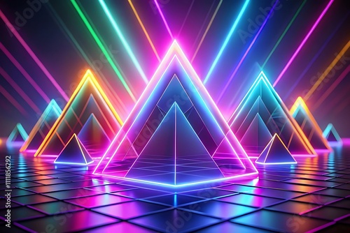 Technological Background - Futuristic Digital Design with Modern Tech Elements