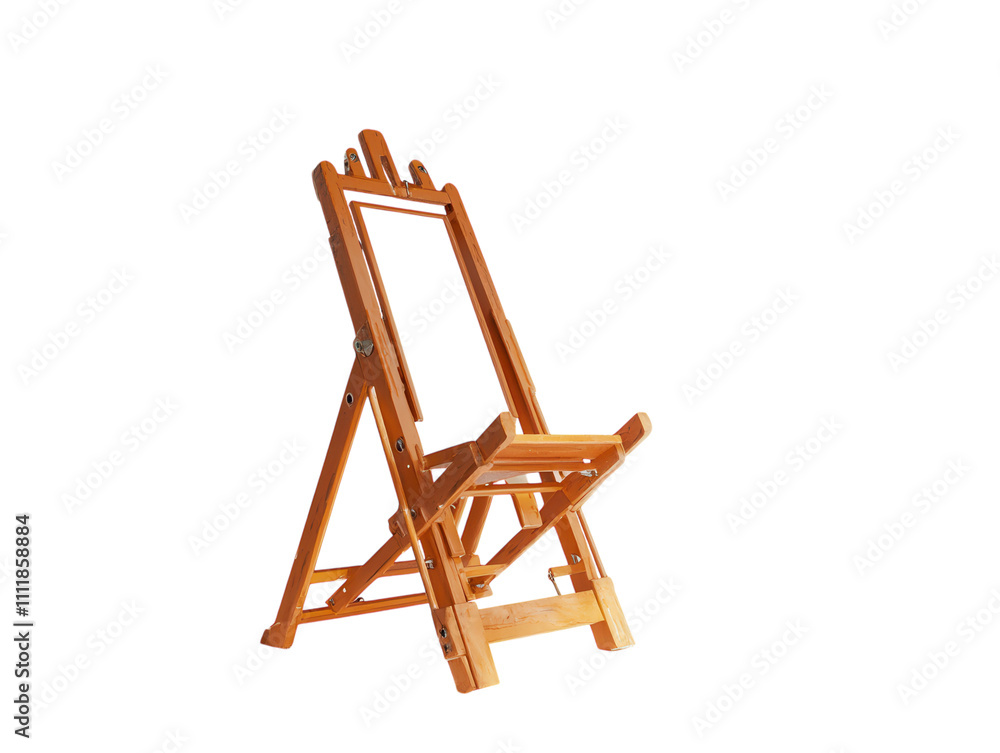 Blank easel stand with empty canvas, isolated on a white background. PNG transparent. Blank easel stand with empty canvas, isolated on a white background. PNG transparent.