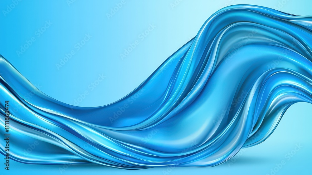 Abstract Blue Flowing Liquid Shiny Waves Swirling Design Background Texture Abstract Blue Flowing Liquid Shiny Waves Swirling Design Background Texture