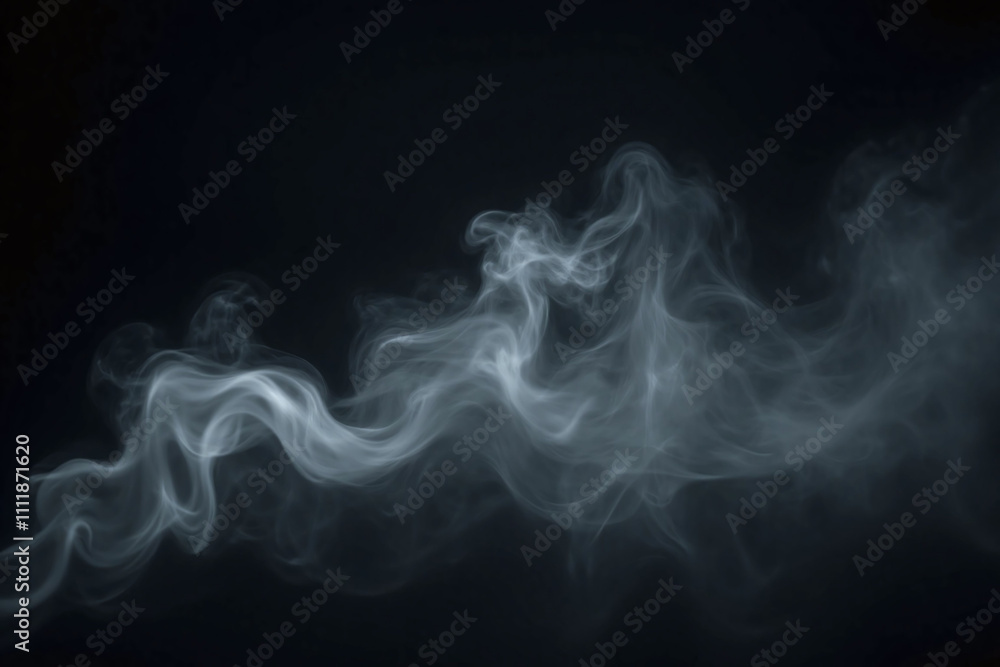 Dramatic foggy scene dark background thick swirling fog contrast Dramatic foggy scene dark background thick swirling fog contrast