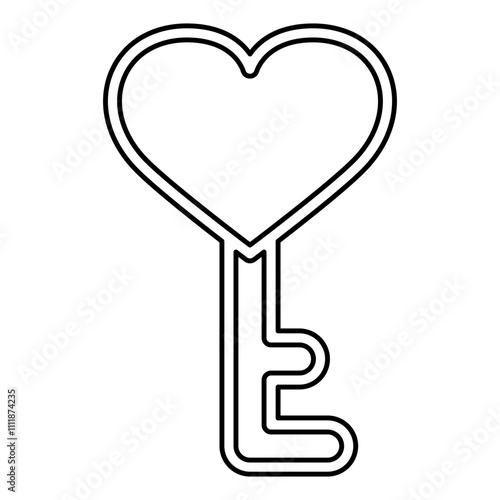 Open mind icon in line style