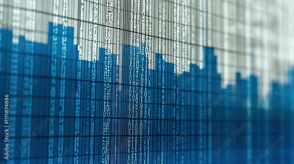 Abstract Blue Stock Market Data Financial Chart Digital Technology Background Abstract Blue Stock Market Data Financial Chart Digital Technology Background