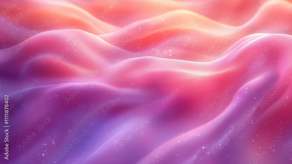 A soft, colorful abstract wave pattern with a dreamy atmosphere. A soft, colorful abstract wave pattern with a dreamy atmosphere.