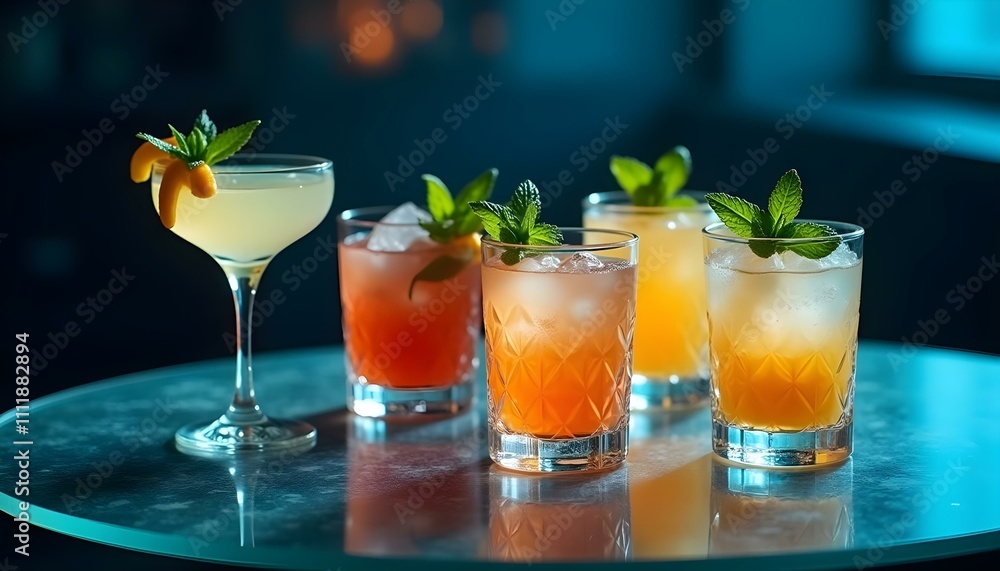 Fototapeta premium Cocktails