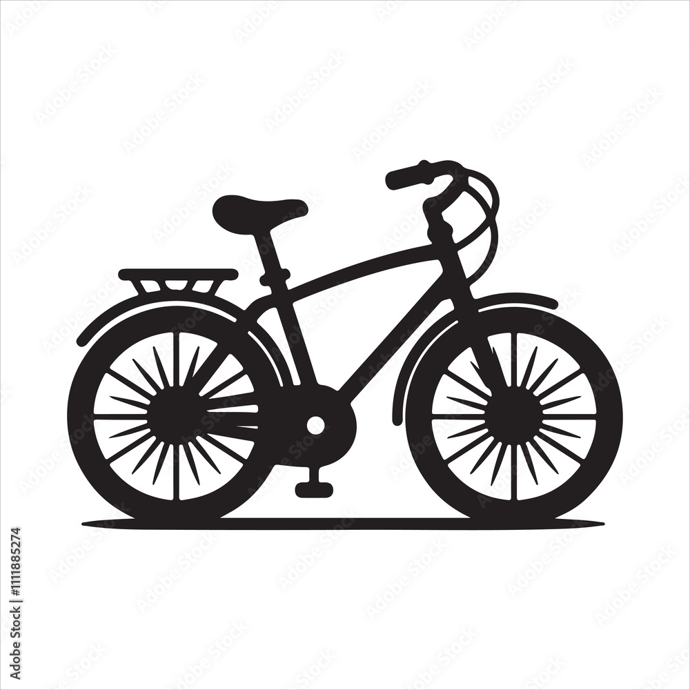 bicycle isolated on white background bicycle isolated on white background