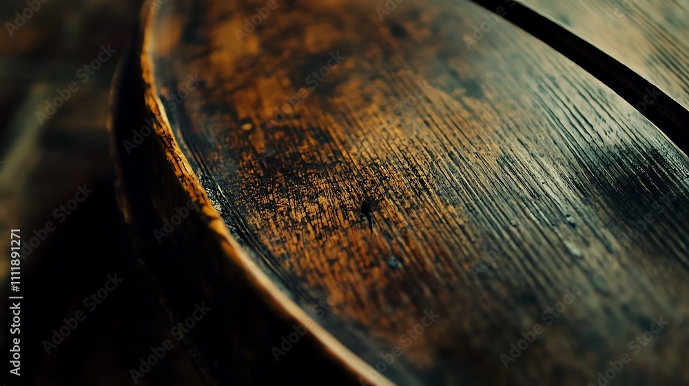Dark Wood Grain Texture Close Up Detail Dark Wood Grain Texture Close Up Detail