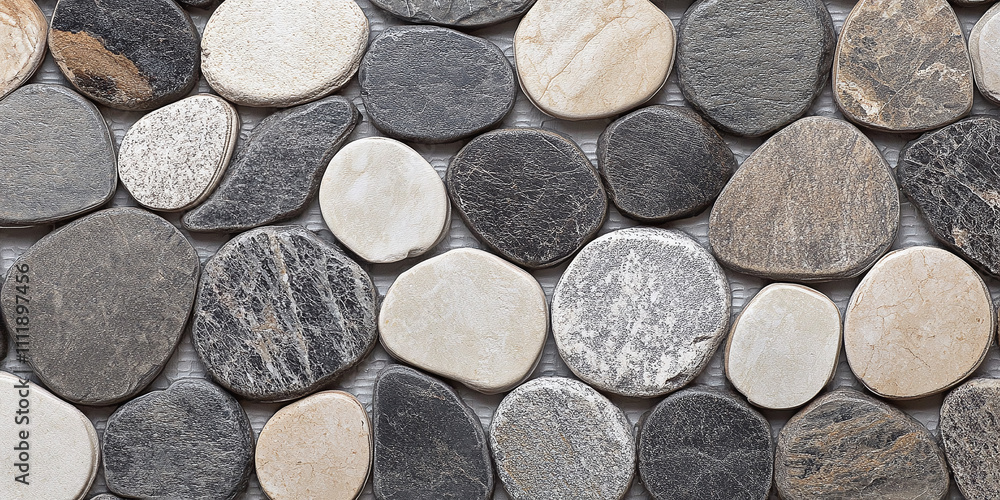 A seamless tile pattern of a stone wall, featuring a textured surface with natural, earthy tones, perfect for architectural and decorative use. A seamless tile pattern of a stone wall, featuring a textured surface with natural, earthy tones, perfect for architectural and decorative use.