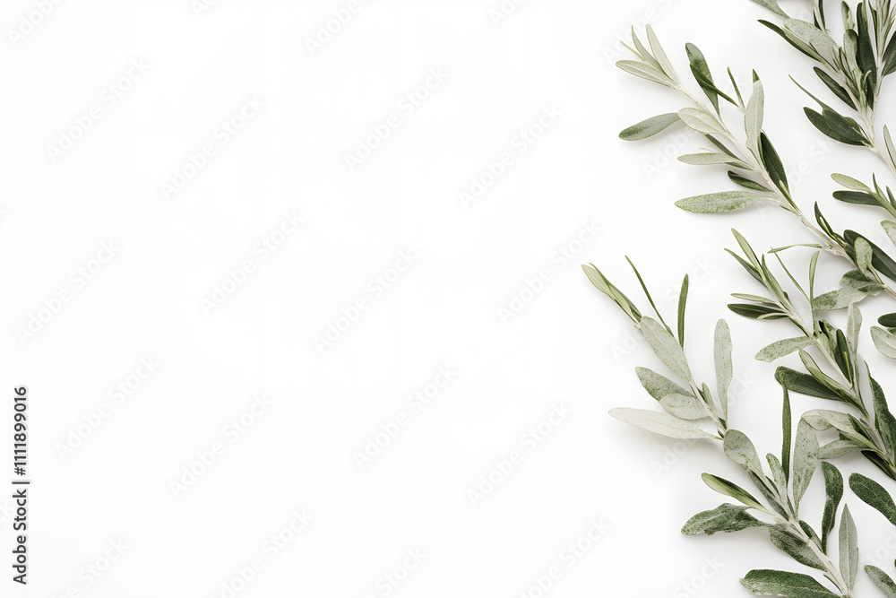 A frame design of flowers and green plants with a blank background
A frame design of flowers and green plants with a blank background