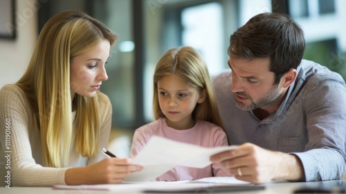 Parents Discuss Important Matters with Their Young Child