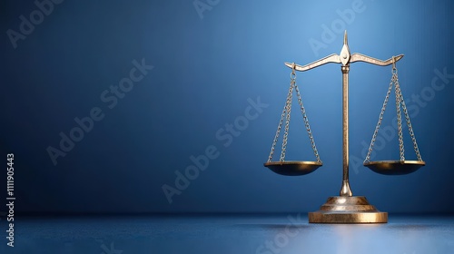 Bronze Scales of Justice Law Balance Equality Legal Concept