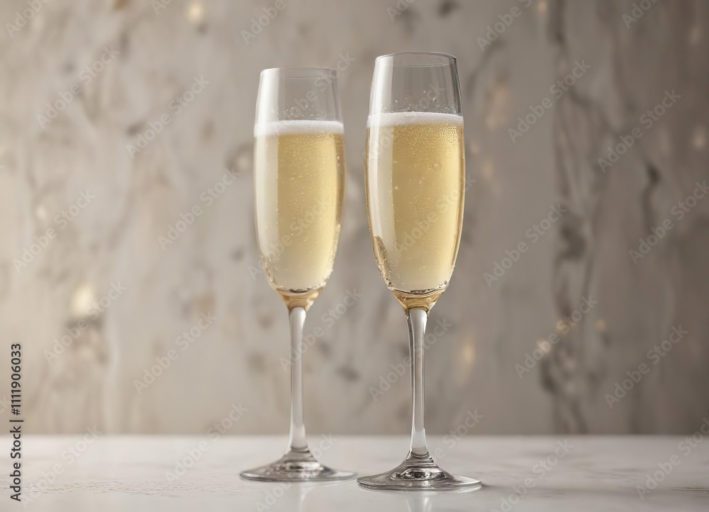 Champagne glass filled with liquid at an angle, gas release, light, dynamic movement Champagne glass filled with liquid at an angle, gas release, light, dynamic movement