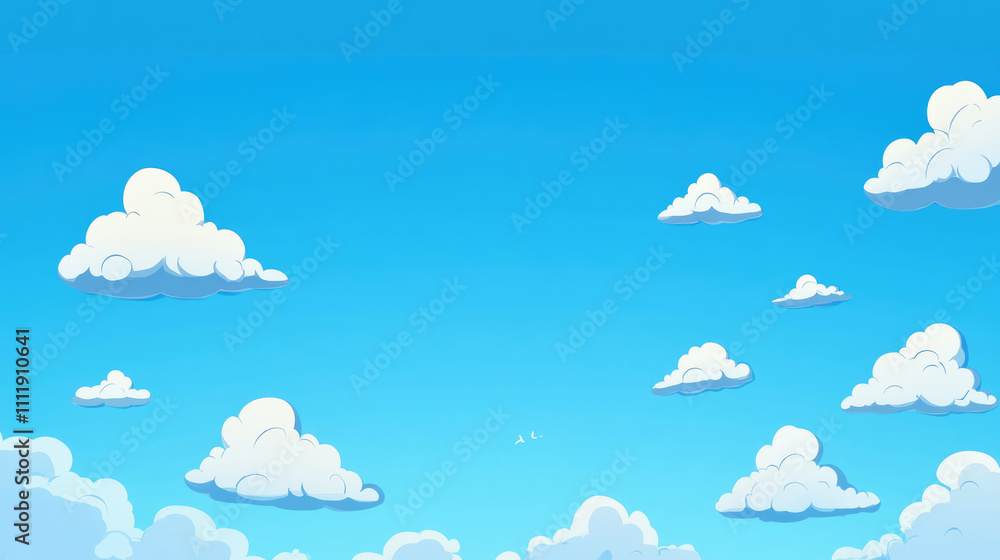 Elegant blue sky with minimalistic gradient for seamless design use Elegant blue sky with minimalistic gradient for seamless design use