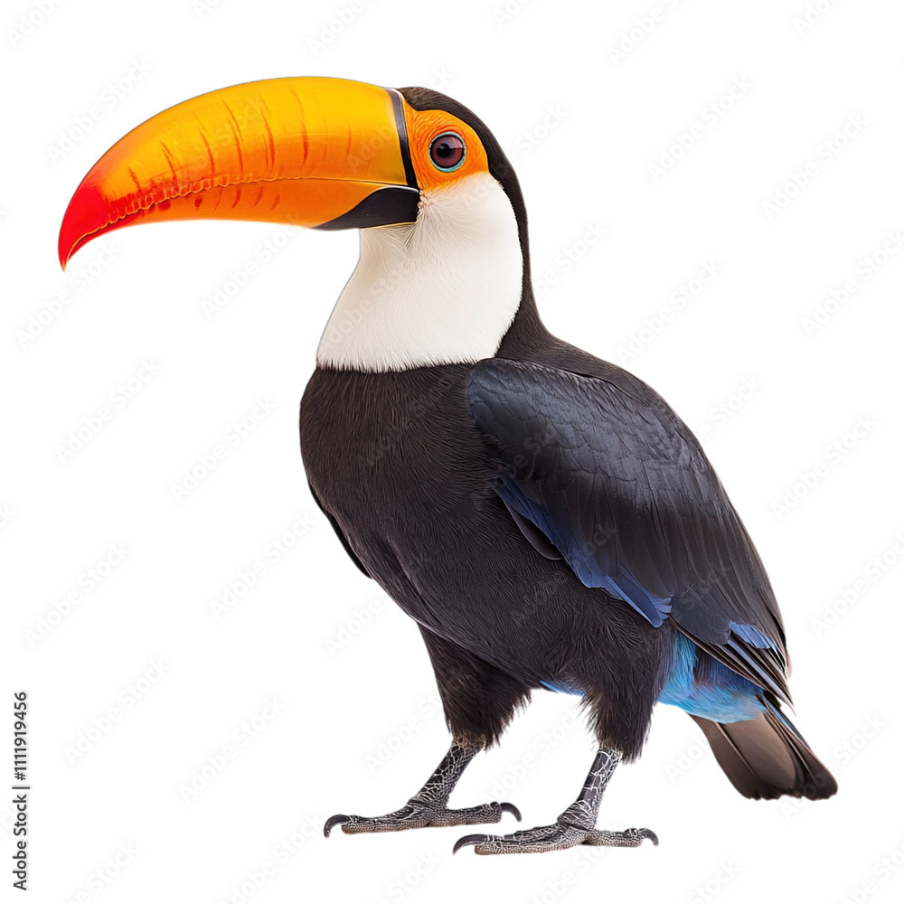 Fototapeta premium toucan isolated on white background