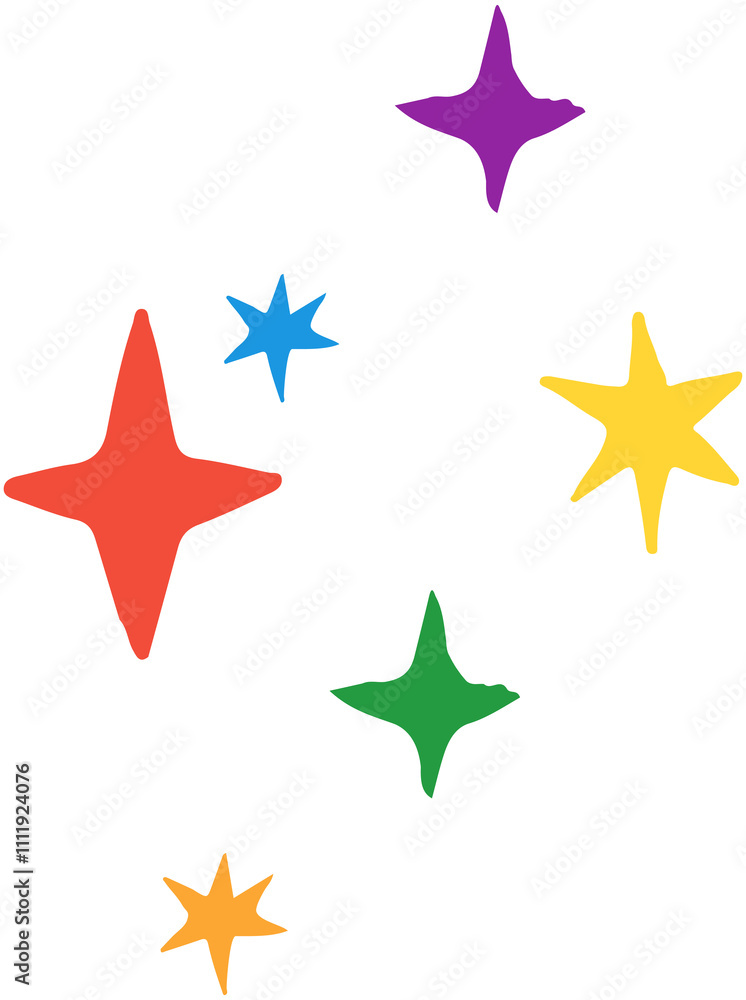Obraz premium LGBT Glitter Effect Icon