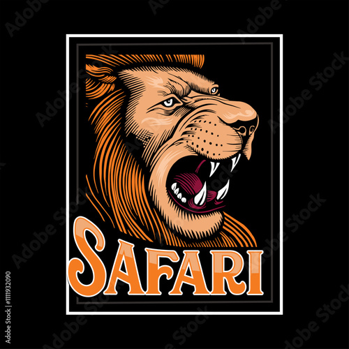 The Safari logo features a lion's head.