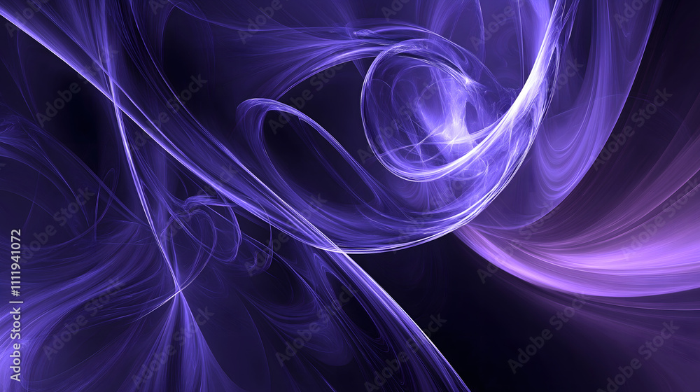 Abstract Purple and Black Waves of Light with Swirling Patterns Creating an Ethereal Background for Artistic and Creative Projects Abstract Purple and Black Waves of Light with Swirling Patterns Creating an Ethereal Background for Artistic and Creative Projects