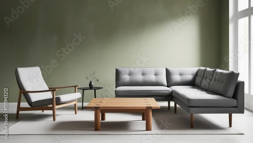 Transform Your Space: Latch Coffee Table with Sofa and Decorative Accents
 photo