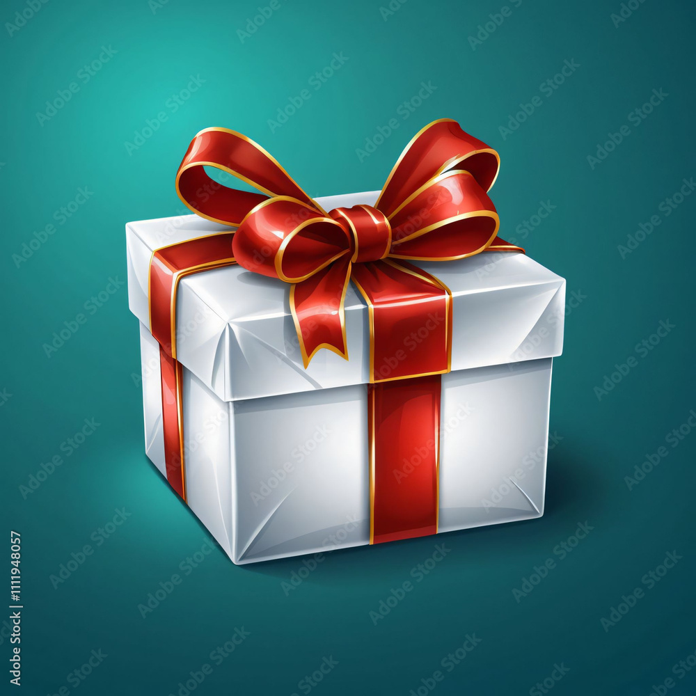3D Christmas Giftbox illustration 3D Christmas Giftbox illustration