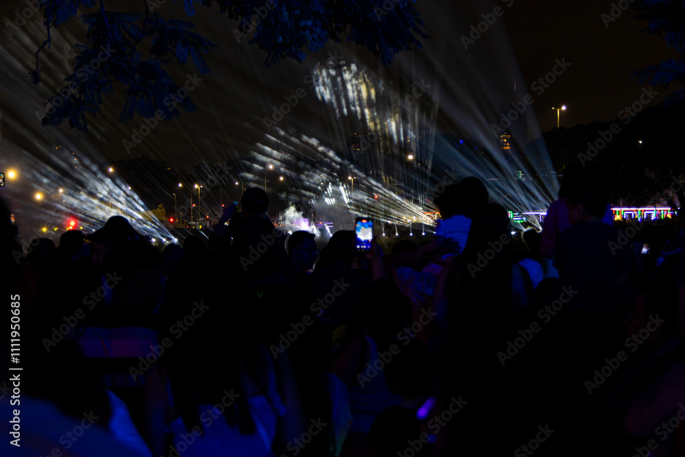 Obraz premium Magia de Natal no Parque Ibirapuera, São Paulo 2024