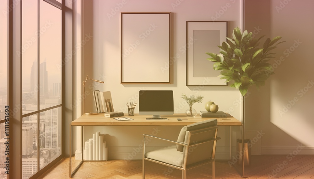 Elegant Frame Mockup in ISO A Paper Size for Living Interior Room Wall Art Display. Contemporary Interior Mockup Featuring a Stylish House Background. 3D Render Showcasing Modern Minimalist Frame Elegant Frame Mockup in ISO A Paper Size for Living Interior Room Wall Art Display. Contemporary Interior Mockup Featuring a Stylish House Background. 3D Render Showcasing Modern Minimalist Frame